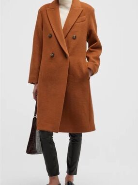 Vince Women’s Chestnut Long Coat